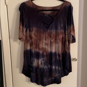 Soft & Sexy Flowy Tie Dye Top